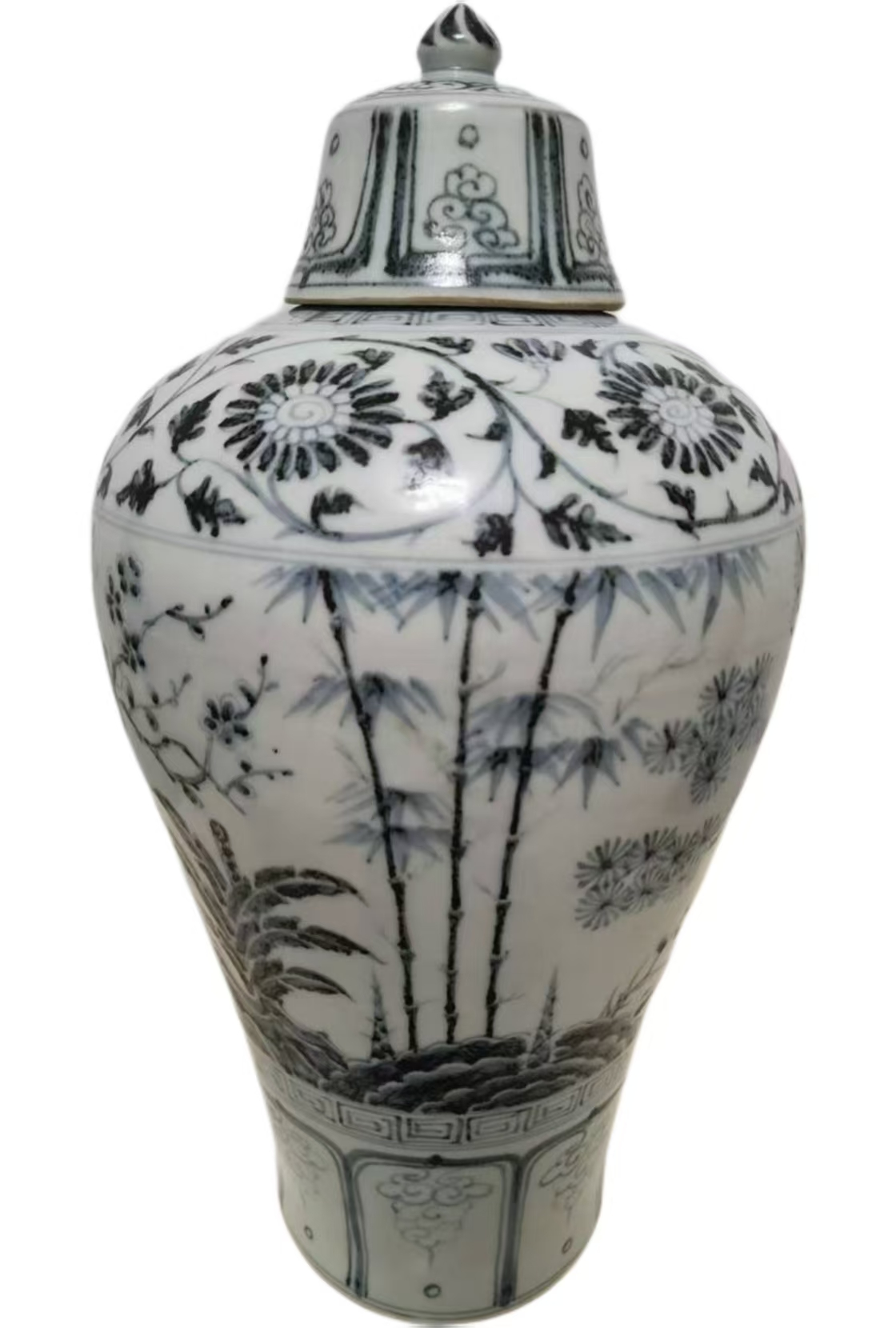 洪武青花松竹梅瓶